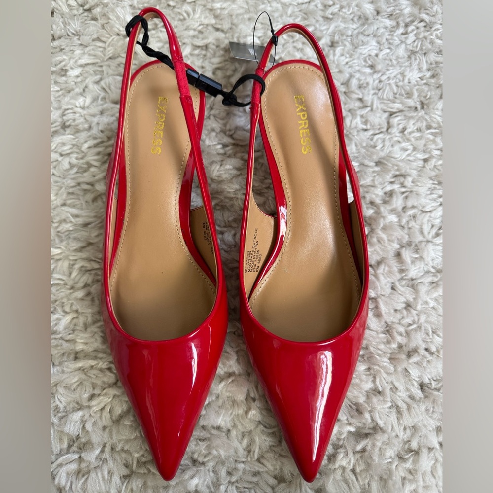 Express Women's Shoes - Red - Picture 2 of 5
